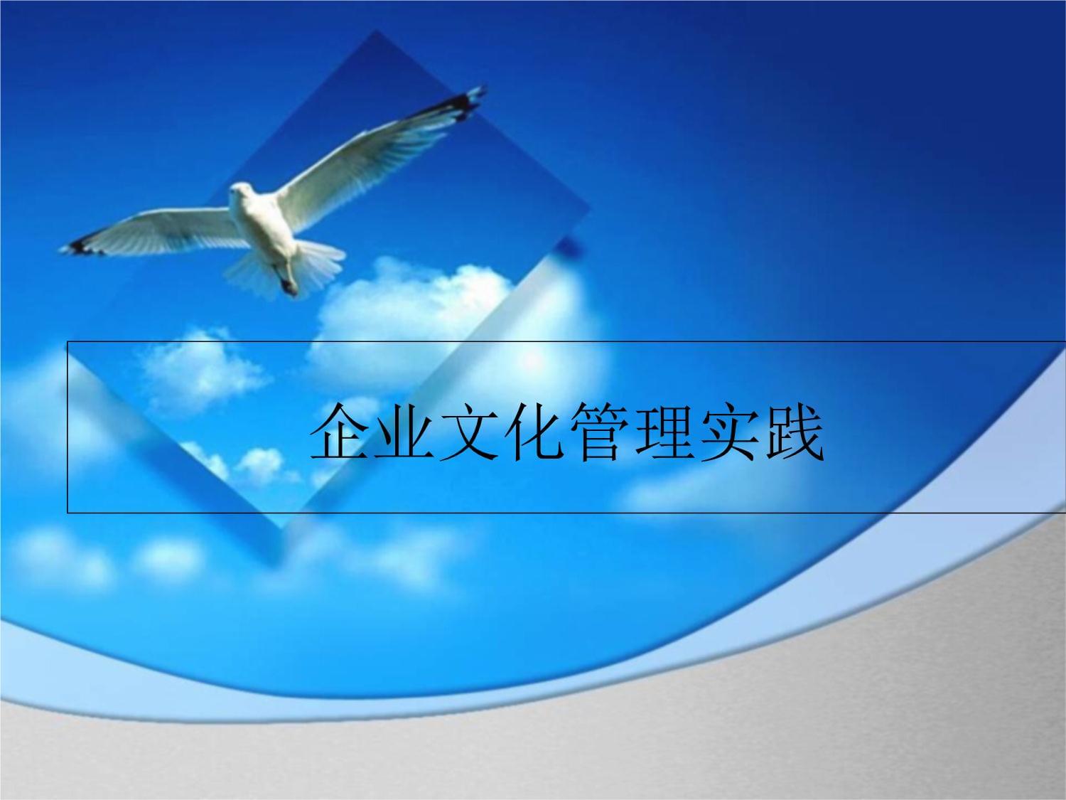 現(xiàn)代企業(yè)文化與職業(yè)道德課件 企業(yè)文化管理實(shí)踐.ppt 企業(yè)管理
